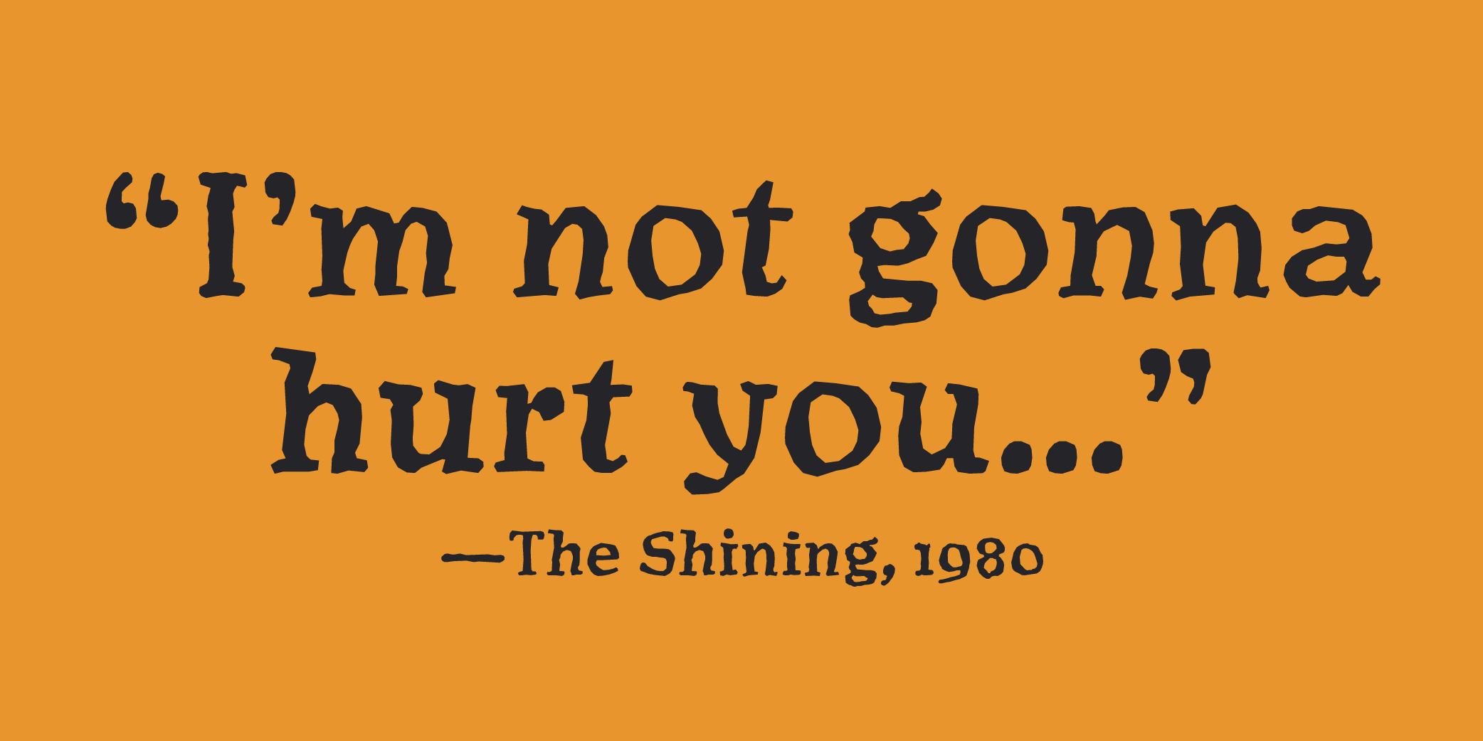 Three fonts for spooky season