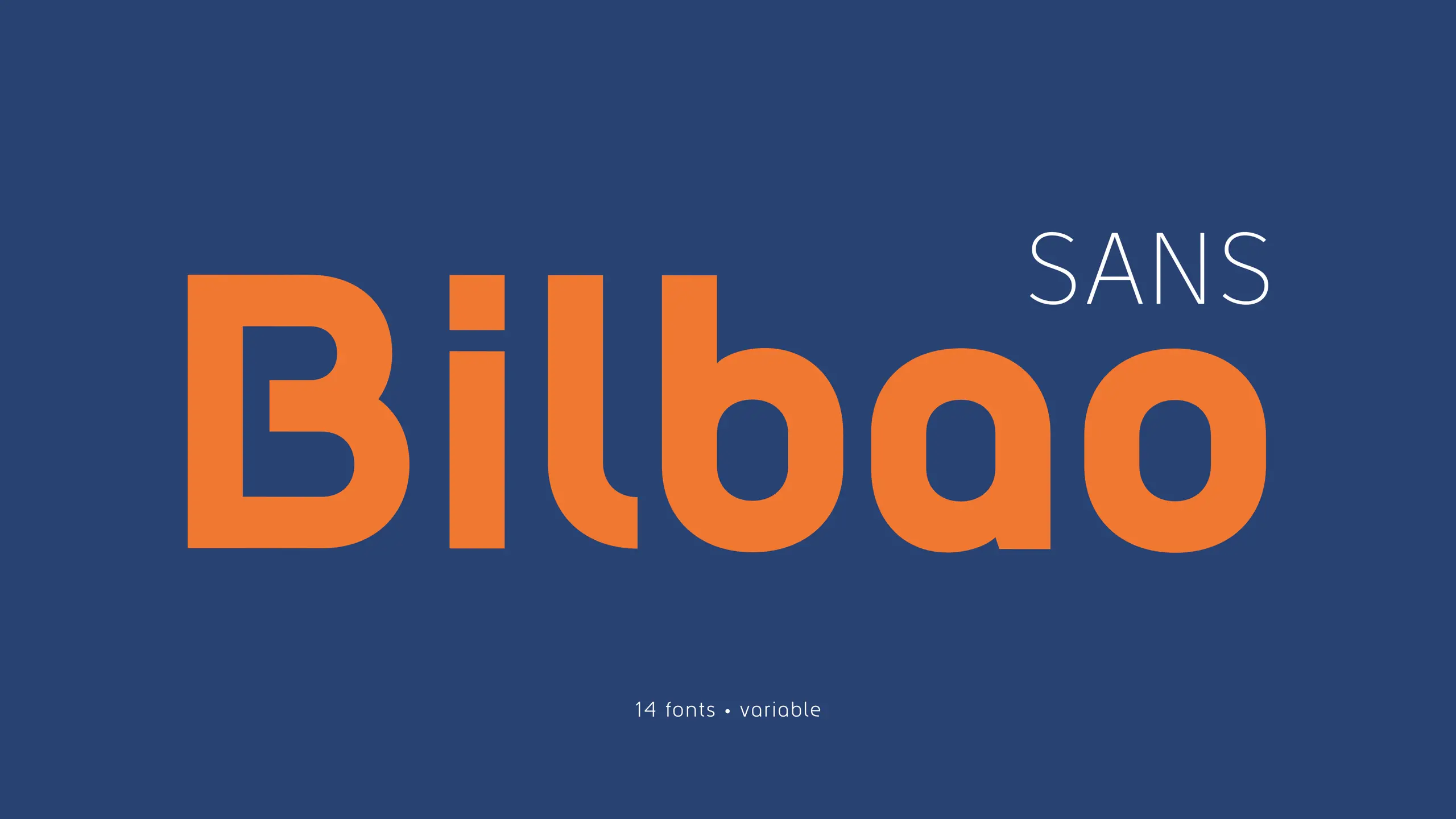 Bilbao-Sans-Typeface