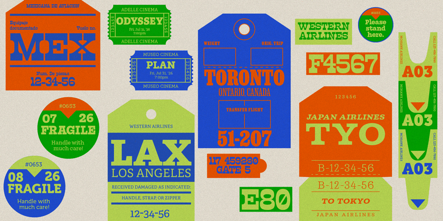 Six slab serifs with real backbone